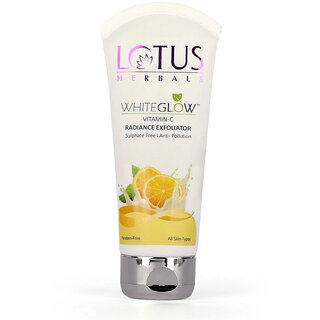 Lotus Herbals Whiteglow Vitamin C Radiance Exfoliator 100G