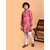 PrintCultr Boys Festive & Party Kurta and Pyjama Set (Red)