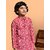 PrintCultr Boys Festive & Party Kurta and Pyjama Set (Red)