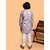 PrintCultr Boys Festive & Party Kurta and Pyjama Set (Purple)