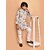 PrintCultr Boys Festive & Party Kurta and Pyjama Set (Beige)