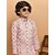 PrintCultr Boys Festive & Party Kurta and Pyjama Set (Pink)