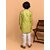 PrintCultr Boys Festive & Party Kurta and Pyjama Set (Yellow)