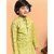 PrintCultr Boys Festive & Party Kurta and Pyjama Set (Yellow)