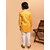 PrintCultr Boys Festive & Party Kurta and Pyjama Set (Yellow)