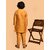 PrintCultr Boys Festive & Party Kurta and Pyjama Set (Yellow)