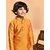 PrintCultr Boys Festive & Party Kurta and Pyjama Set (Yellow)