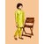 PrintCultr Boys Festive & Party Kurta and Pyjama Set (Green)