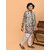PrintCultr Boys Festive & Party Kurta, Waistcoat and Pyjama Set (Grey Pack of 3)