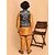 PrintCultr Boys Festive & Party Kurta, Waistcoat and Pyjama Set (Yellow)