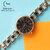 New arrival Black Bracelet Stylish Design Diamond Rose Gold Belt Classic Watches Analog Watch For Girls