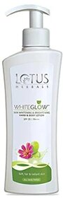 Lotus Herbals Whiteglow Skin Whitening  Brightening Hand  Body Lotion Spf-25  Pa+++270Ml