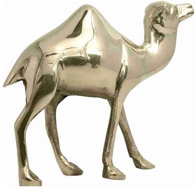 Sambhaav Brass Glossy Plain Camel  Timeless Decorative Piece for Home