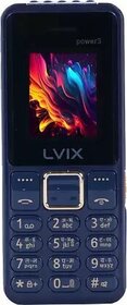 Livx Power 3 (Dual Sim, 1.77 inch Display 2500mAh Battery Blue)