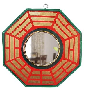 Vastu-Inspired Outdoor Mirror for Reflecting Natural Beauty (9 Inch)