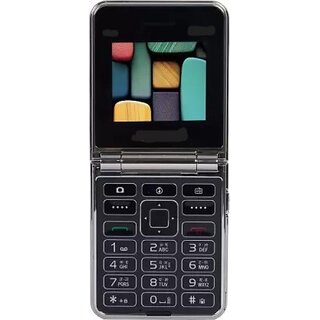 Livx Lx Flip 2 (Dual Sim, 2.4 inch Display 2000mAh Battery Metalic Gold)