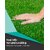 (Pack of 2) De Gardenia Artificial Grass Mat for Outdoor Balcony Dcor (12x18 Inch) Green Lawn Floor Carpet Living RoomHome and Kitchen Floor MatOutdoor Carpet Waterproof (Natural Green), Artificial Grass
