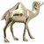 Sambhaav Brass Glossy Plain Camel  Timeless Decorative Piece for Home