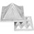 Sambhaav 2-Layer Aluminum Vastu Pyramid for Energy Balance  Harmony