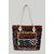 VARA Daily Drift Tote Bag with Long Tassel (Multicolour)