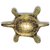Sambhaav Handcrafted Brass Turtle Dcor for Home A Timeless Symbol of Patience (4.5 Inch)