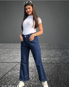 Minha denim women fancy glamourous jeans