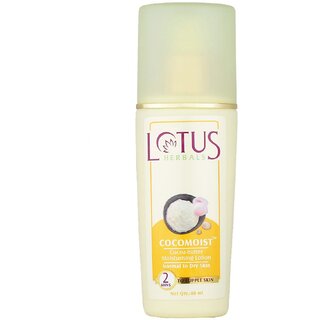 Lotus Herbals Cocomoist Cocoa-Butter Moisturising Lotion  For Normal To Dry Skin  80Ml