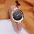 New Stylish Casual Branded Designer 4 Point Dial Leather Belt Watch For Women Analog Watch For Women