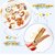 14 Pcs Kids Hair Clips Set Cartoon Icecream Cute  Trendy Baby Girls Toddlers Hair Pins Barrettes,Combo of 14 Pcs,Brown