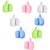 5Pcs Silicone Thumb Wall Hooks, Self Adhesive Thumb Hook, Multifunction Thumb up Wall Hooks for Cable Headphones Home Office Wall Storage