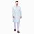PrintCultr Men Kurta and Pyjama Set (Blue, White)
