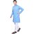 PrintCultr Men Kurta and Pyjama Set (Blue, White)