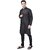 PrintCultr Men Kurta and Pyjama Set (Black)