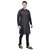 PrintCultr Men Kurta and Pyjama Set (Black)
