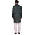 PrintCultr Men Kurta and Pyjama Set (Black)