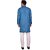 PrintCultr Men Kurta and Pyjama Set (Blue, White)
