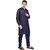 PrintCultr Men Kurta and Pyjama Set (Dark Blue)