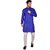 PrintCultr Men Kurta and Pyjama Set (Blue)
