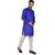 PrintCultr Men Kurta and Pyjama Set (Blue)