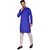 PrintCultr Men Kurta and Pyjama Set (Blue)