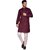 PrintCultr Men Kurta and Pyjama Set (Purple)