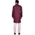 PrintCultr Men Kurta and Pyjama Set (Purple)