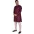 PrintCultr Men Kurta and Pyjama Set (Purple)