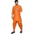 PrintCultr Men Dhoti & Kurta Set (Orange)
