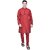 PrintCultr Men Kurta and Pyjama Set (Red)