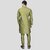 PrintCultr Men Kurta and Pyjama Set (Green)