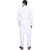 PrintCultr Men Kurta and Pyjama Set (White)