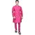 PrintCultr Men Kurta and Pyjama Set (Pink)