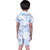 Kid Kupboard Cotton Boys Shirt and Short Set, Multicolor, Half-Sleeves, 7-8 Years KIDS7186