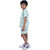 Kid Kupboard Cotton Boys Shirt and Short Set, Multicolor, Half-Sleeves, 7-8 Years KIDS7187